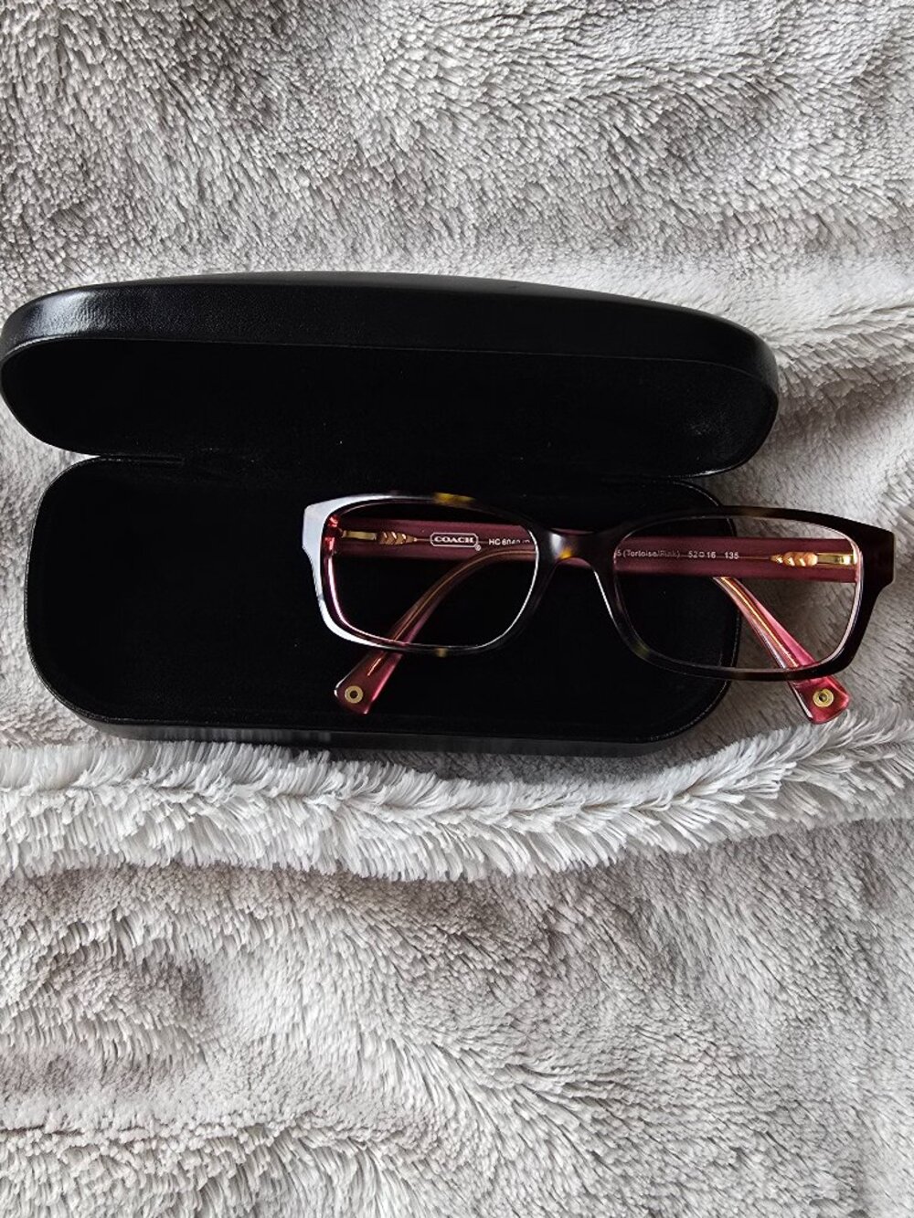 Coach Brooklyn Tortoise Pink Frames